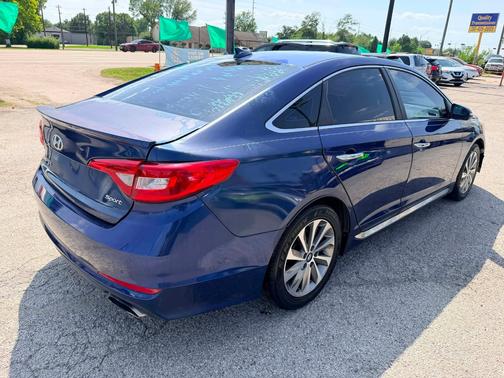BLUE 2015 Hyundai SONATA Sport