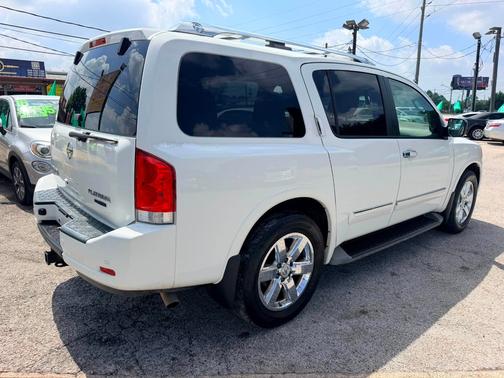 White 2012 Nissan Armada SV