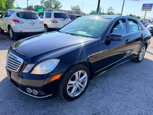 Black 2010 Mercedes-Benz E-Class E 350
