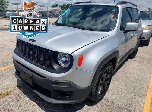 SILVER 2017 Jeep Renegade Latitude
