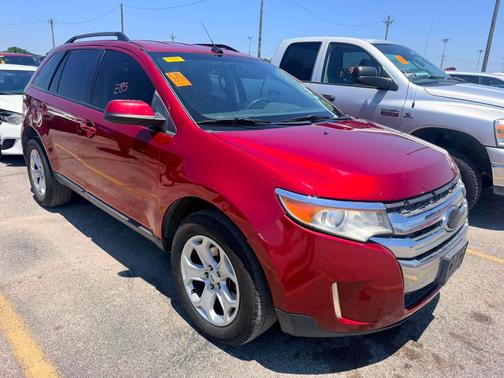 RED 2013 Ford Edge SEL