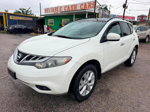 White 2012 Nissan Murano S