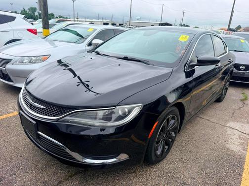 BLACK 2016 Chrysler 200 Limited