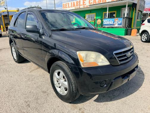 Black 2008 Kia Sorento EX