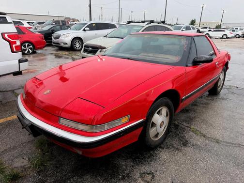 RED 1990 Buick Reatta Base