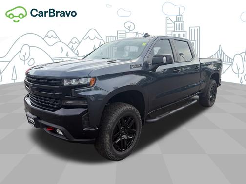 Shadow Gray Metallic 2022 Chevrolet Silverado 1500 Limited LT Trail Boss