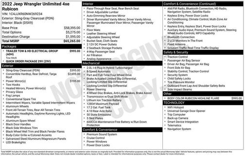 2022 Jeep Wrangler Unlimited 4xe Rubicon