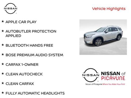 2022 Nissan Pathfinder Platinum 2WD