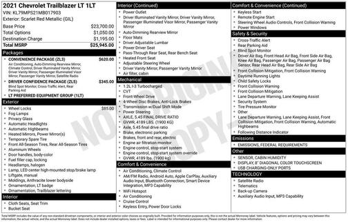 2021 Chevrolet Trailblazer LT