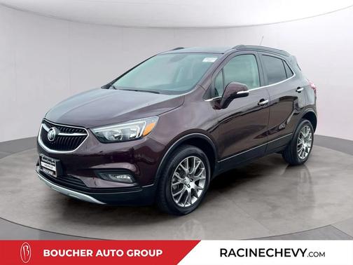 Black Cherry Metallic 2017 Buick Encore Sport Touring