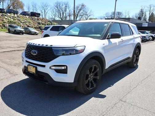 STAR WHITE MET TRI-COAT 2023 Ford Explorer ST-LINE