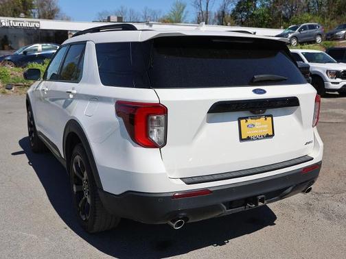 STAR WHITE MET TRI-COAT 2023 Ford Explorer ST-LINE