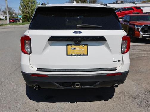 STAR WHITE MET TRI-COAT 2023 Ford Explorer ST-LINE