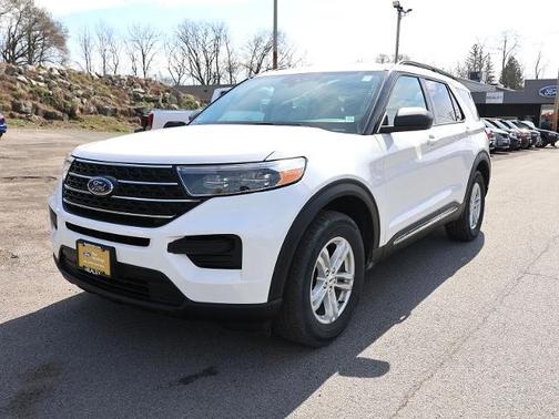 STAR WHITE MET TRI-COAT 2023 Ford Explorer XLT