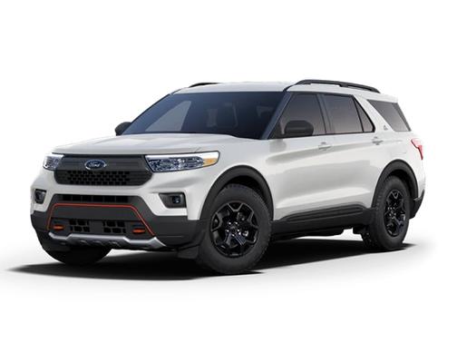 STAR WHITE MET TRI-COAT 2023 Ford Explorer TIMBERLINE