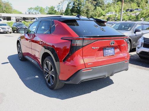 Red / Black 2025 Toyota bZ4X LIMITED