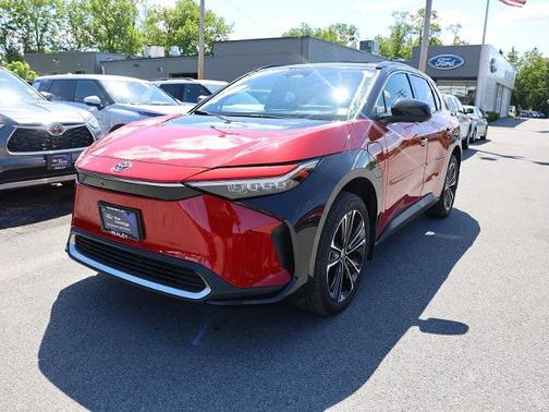 Red / Black 2025 Toyota bZ4X LIMITED
