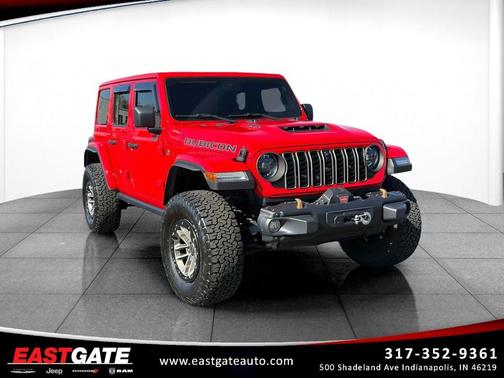 Firecracker Red Clearcoat 2024 Jeep Wrangler Rubicon 392