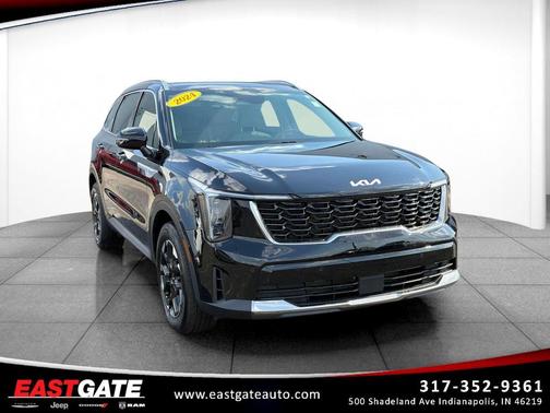 Ebony Black 2024 Kia Sorento S