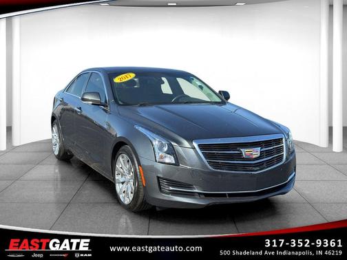 Phantom Gray Metallic 2017 Cadillac ATS 2.0L Turbo Luxury