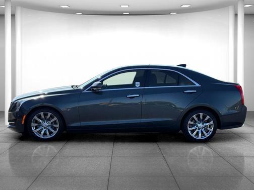 Phantom Gray Metallic 2017 Cadillac ATS 2.0L Turbo Luxury