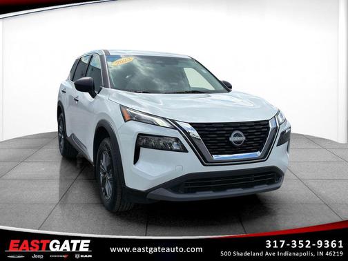 Glacier White 2023 Nissan Rogue S