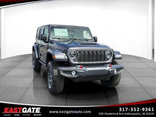 Granite Crystal Metallic Clearcoat 2026 Jeep Wrangler Rubicon