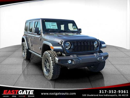 Granite Crystal Metallic Clearcoat 2026 Jeep Wrangler Willys