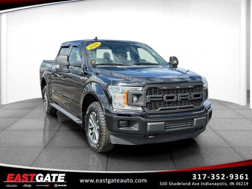 Shadow Black 2018 Ford F-150 XLT