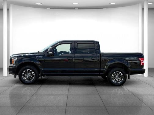 Shadow Black 2018 Ford F-150 XLT