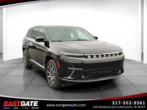 Diamond Black Crystal Pearlcoat 2025 Jeep Wagoneer S Limited