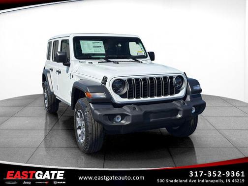 Bright White Clearcoat 2026 Jeep Wrangler Sport S