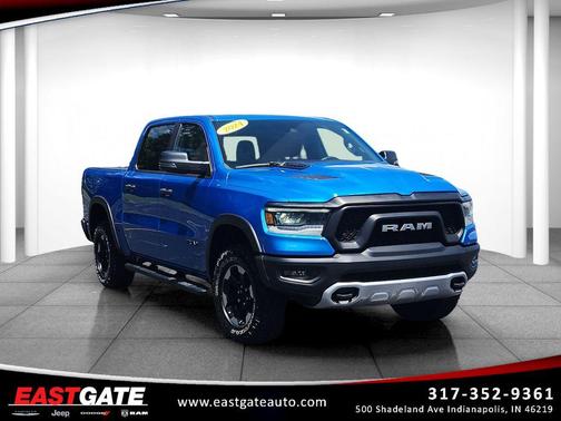 Hydro Blue Pearlcoat 2024 RAM 1500 Rebel
