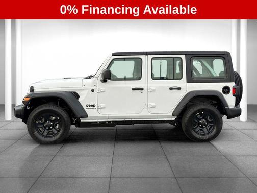 Bright White Clearcoat 2026 Jeep Wrangler Sport