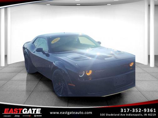 Pitch Black Clearcoat 2021 Dodge Challenger R/T Scat Pack Widebody
