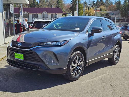 Coastal Gray Metallic 2021 Toyota Venza LE