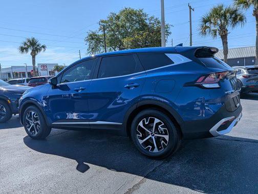 Sapphire Blue 2025 Kia Sportage EX