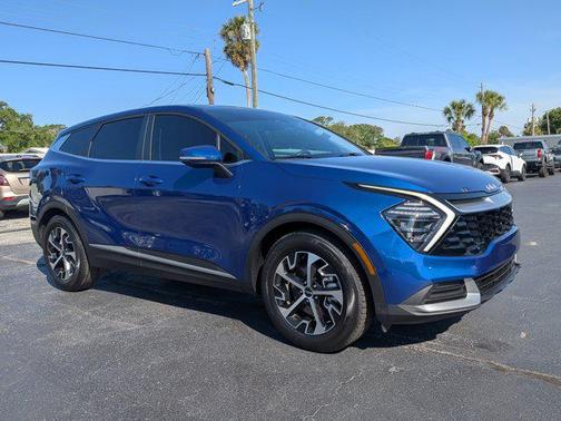 Sapphire Blue 2025 Kia Sportage EX