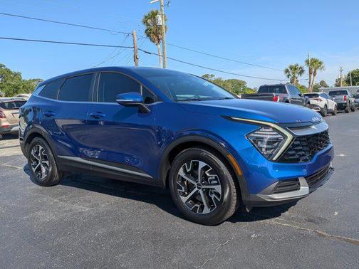 Sapphire Blue 2025 Kia Sportage EX