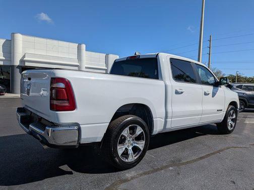Bright White Clearcoat 2024 RAM 1500 Laramie