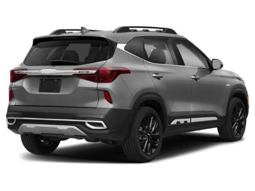 Clear White/Black Roof 2023 Kia Seltos Nightfall Edition