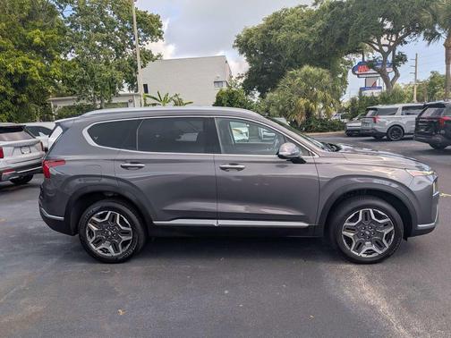 Portofino Gray 2023 Hyundai Santa Fe Plug-In Hybrid Limited