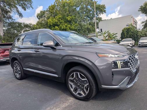 Portofino Gray 2023 Hyundai Santa Fe Plug-In Hybrid Limited
