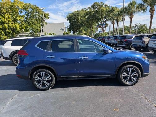 Caspian Blue 2018 Nissan Rogue SL