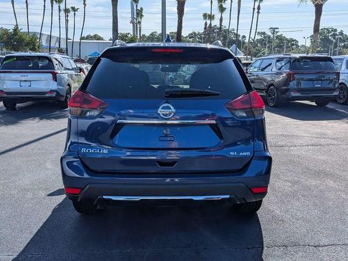 Caspian Blue 2018 Nissan Rogue SL