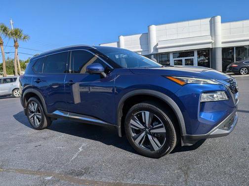 Caspian Blue Metallic 2023 Nissan Rogue SL