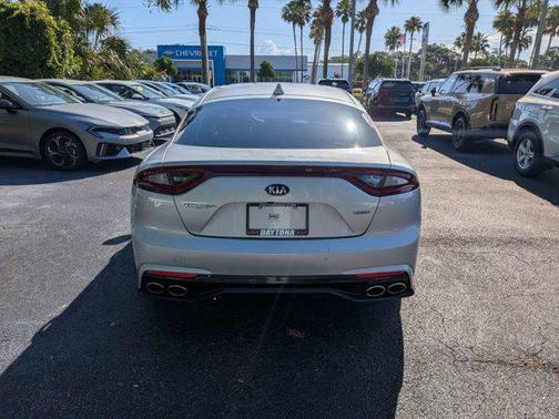 Silky Silver 2018 Kia Stinger Premium