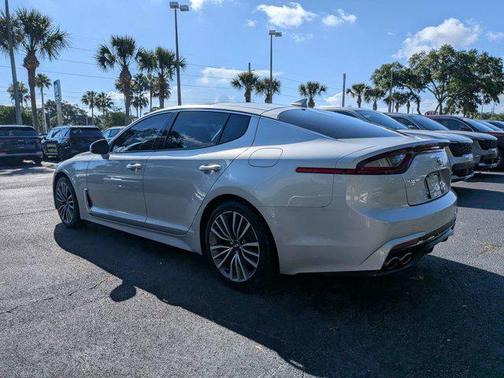 Silky Silver 2018 Kia Stinger Premium
