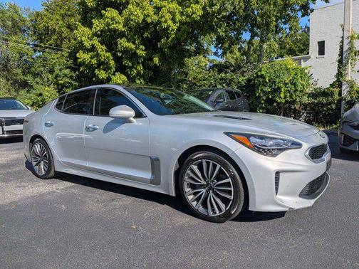 Silky Silver 2018 Kia Stinger Premium