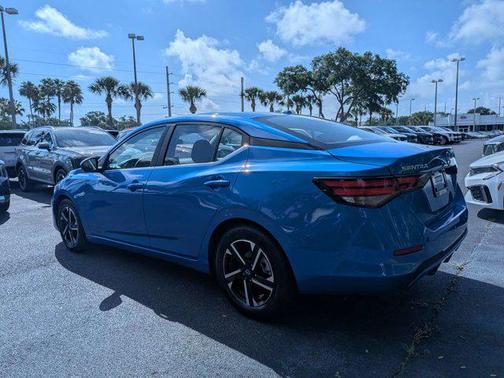 Electric Blue Metallic 2024 Nissan Sentra SV